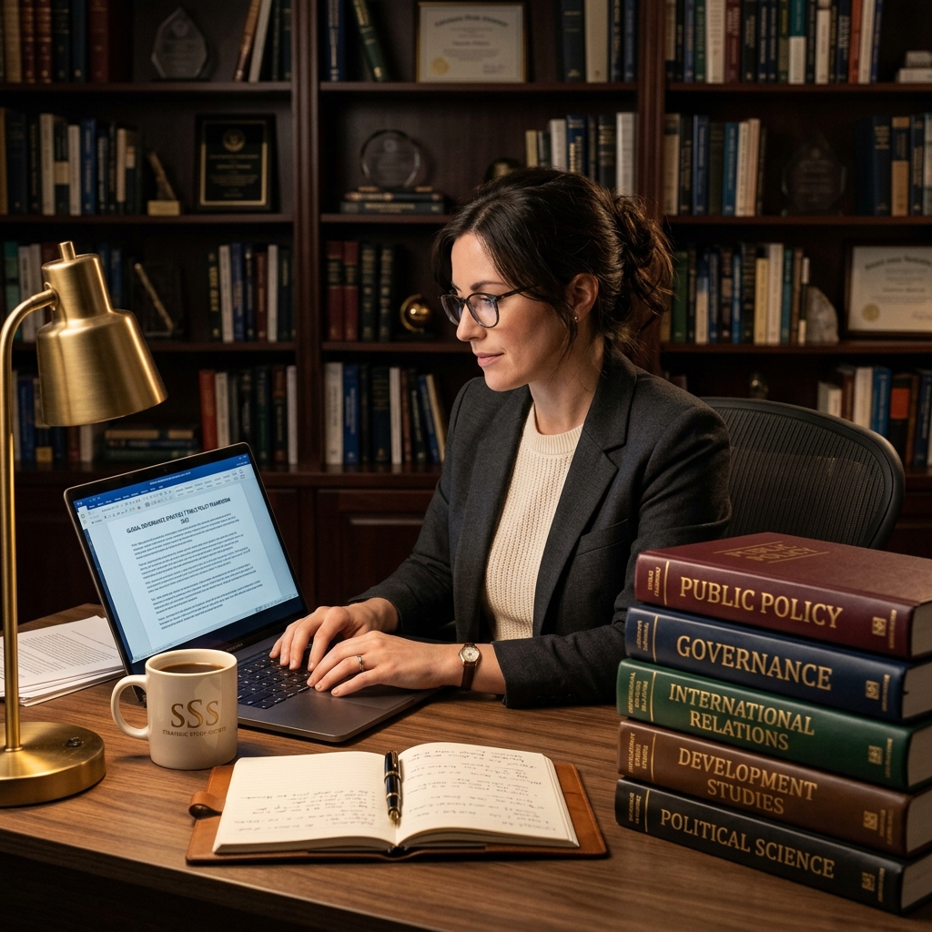 Policy books and laptop — SSS Blog